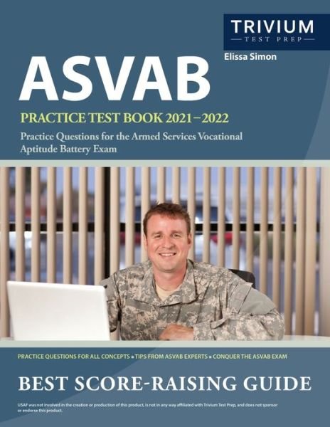 Cover for Simon · ASVAB Practice Test Book 2021-2022 (Paperback Book) (2021)