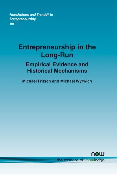 Cover for Michael Fritsch · Entrepreneurship in the Long-Run (Book) (2023)