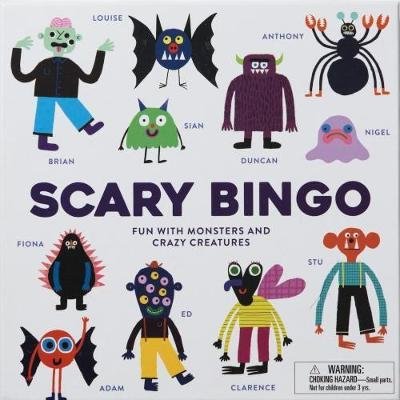 Cover for Rob Hodgson · Scary Bingo: Fun with Monsters and Crazy Creatures (Lernkarteikarten) (2017)