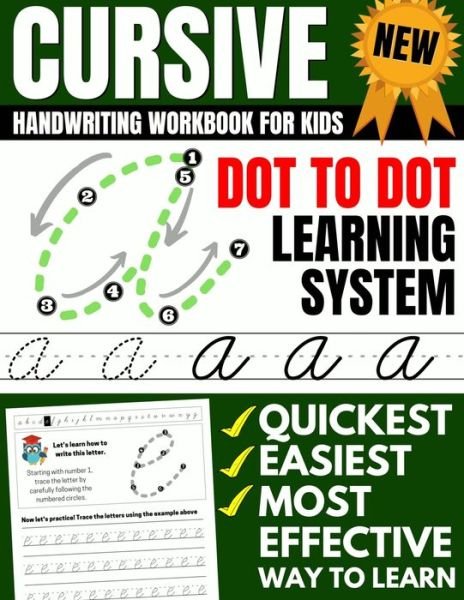 Cover for Brighter Child Company · Cursive Handwriting Workbook For Kids (Pocketbok) (2019)