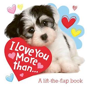 Cover for Tiny · I Love You More than... - Lovey-Dovey (Board book) (2022)