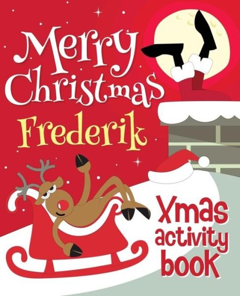 Cover for XmasSt · Merry Christmas Frederik - Xmas Activity Book (Paperback Book) (2017)