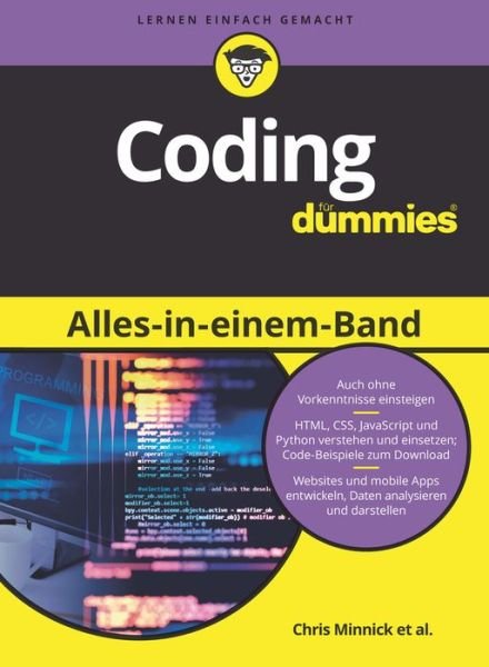 Cover for Chris Minnick · Coding Alles-in-einem-Band fur Dummies - Fur Dummies (Pocketbok) (2023)