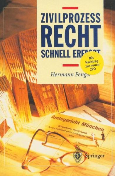 Cover for Hermann Fenger · Zivilprozessrecht: Schnell Erfasst - Recht - Schnell Erfasst (Hardcover Book) [2001 edition] (2001)