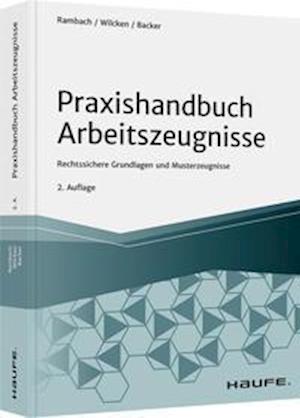 Cover for Anne Backer · Praxishandbuch Arbeitszeugnisse (Hardcover Book) (2021)