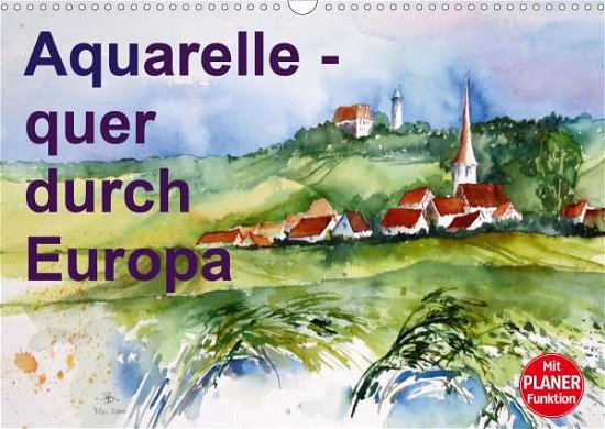 Cover for Dürr · Aquarelle - quer durch Europa (Wan (Book)