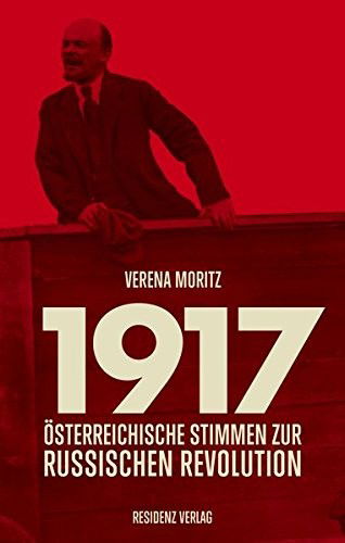 Cover for Verena Moritz · 1917 (Book)