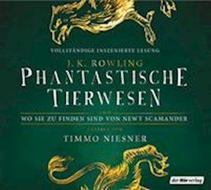 Cover for J.k. Rowling · Phantastische Tierwesen Und Wo Sie Zu Finden Sind (CD) (2022)