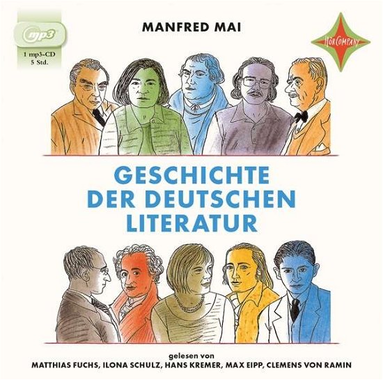 Cover for Manfred Mai · CD Geschichte der deutschen Li (CD) (2019)