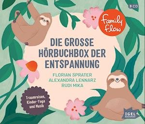 Cover for Sprater,florian; Mika,rudi; Lennarz,alexander · Familyflow.die Große Hörbuchbox Der Entspannung (CD) (2022)
