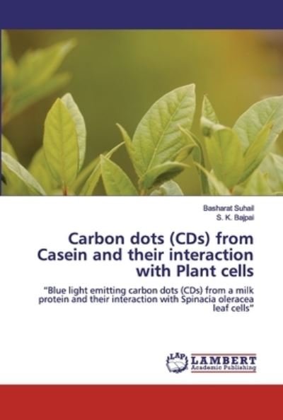 Cover for Suhail · Carbon dots (CDs) from Casein an (Book) (2019)