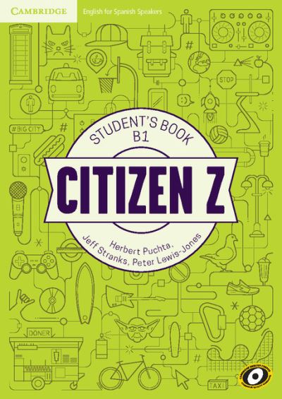 Cover for Puchta Herbert Puchta · Citizen Z B1 Student's Book with Augmented Reality (Book) (2016)