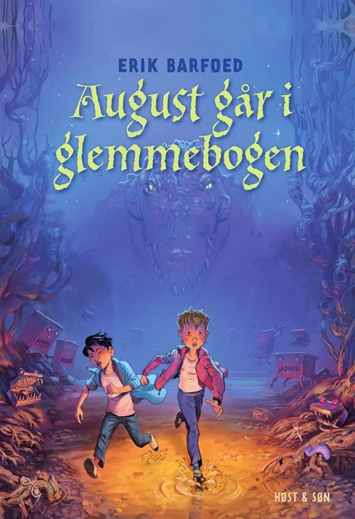 Cover for Erik Barfoed · August går i Glemmebogen (Bound Book) [2.º edición] (2022)