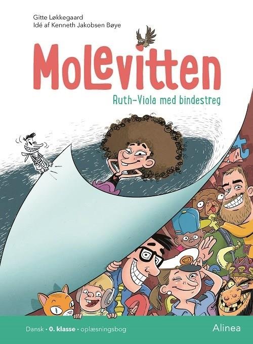 Cover for Gitte Løkkegaard · Molevitten: Molevitten, 0. kl., Ruth-Viola med bindestreg (Bound Book) [1. Painos] (2019)