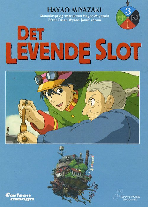 Cover for Hayao Miyazaki · Carlsen manga, 3: Det levende slot (Sewn Spine Book) [1.º edición] (2006)