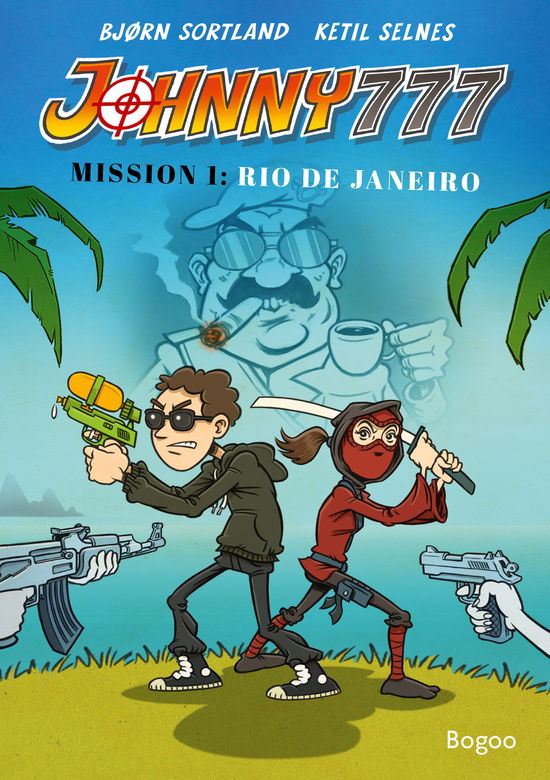 Cover for Bjørn Sortland · Johnny777 - Mission 1: Rio de Janeiro (Hardcover Book) [1. wydanie] (2024)