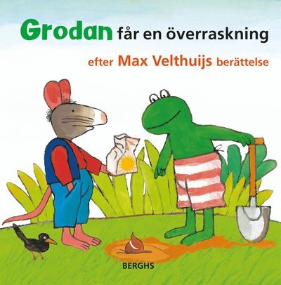 Cover for Max Velthuijs · Grodan: Grodan får en överraskning (Board book) (2021)