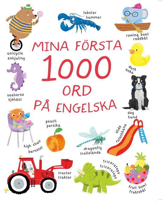 Cover for Ailie Busby · Mina första 1000 ord på engelska (Hardcover Book) (2024)