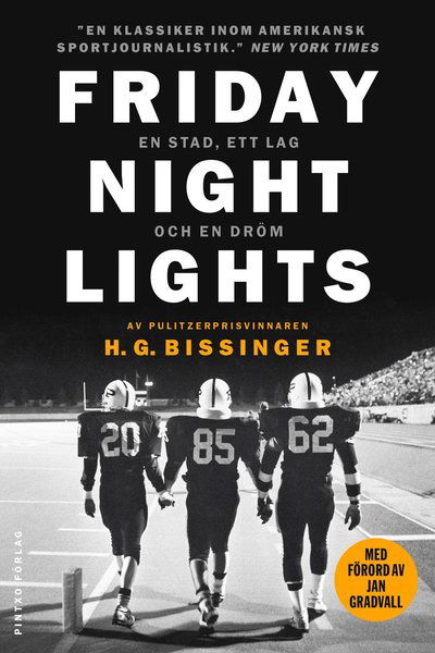 Cover for H. G. Bissinger · Friday night lights (Book) (2016)