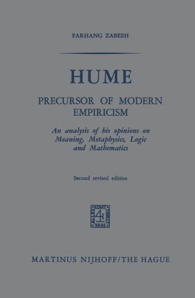 Farhang Zabeeh · Hume: Precursor of Modern Empiricism (Paperback Book) [1973 edition] (1973)