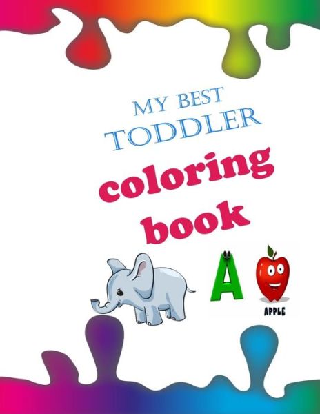 Cover for Mane · My Best Toddler Coloring Book (Paperback Book) (2020)