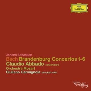 Cover for Bach - Abbado / Orchestra Mozart / Carmignola · Brandenburg Concertos 1-6 (CD) (2008)