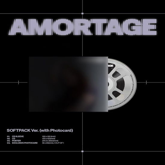 Cover for JISOO (BLACKPINK) · Amortage (Płyta CD/Gadżety) [EU/US edition] (2025)