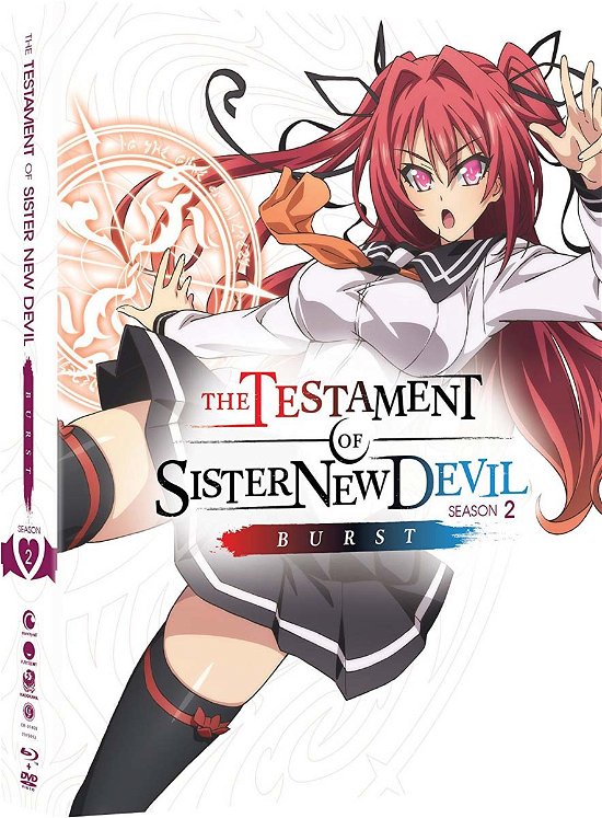 Cover for Testament of Sister New Devil Burst: Ssn 2 &amp; Ova (Blu-ray) (2018)