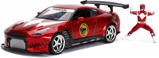 Cover for 1:24 2009 Nissan Gt-r W/red Ranger Figure · Jad31908 - 1/24 2009 Nissan Gt-r and Red Power Ranger (MERCH) (2021)