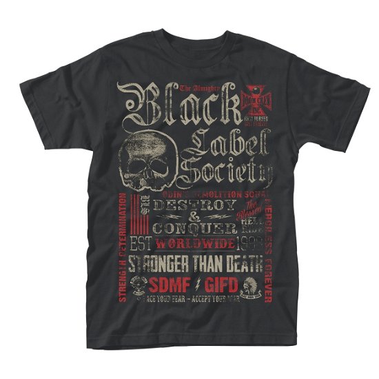 Destroy & Conquer - Black Label Society - Merchandise - PHM - 0803343144086 - October 5, 2015