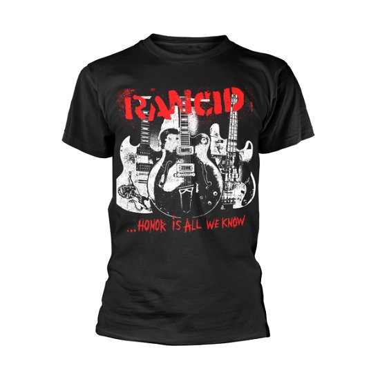 Cover for Rancid · Honor is All We Know (T-shirt) [size M] [Black edition] (2017)