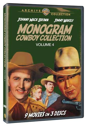 Cover for Monogram Cowboy Collection 4 (DVD) (2012)