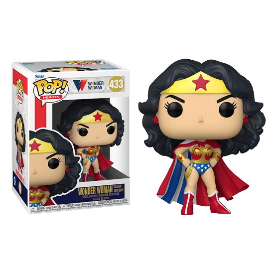 Cover for Funko Pop! Heroes: · Wonder Woman 80th-wonder Woman (Classicw / Cape) (Funko POP!) (2022)