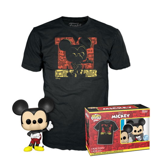 Mickey (T-Shirt Unisex Tg. L) - Disney: Funko Pop! & Tee - Koopwaar - Funko - 0889698745086 - 13 augustus 2024