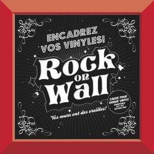 12 Inch Album Cover Frame Plastic - Red - Rock On Wall (AV-ACC) - Music Protection - Koopwaar - ROCK ON WALL - 3760155850086 - 