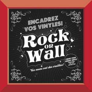 12 Inch Album Cover Frame Plastic - Red - Rock On Wall (AV-ACC) - Music Protection - Produtos - ROCK ON WALL - 3760155850086 - 