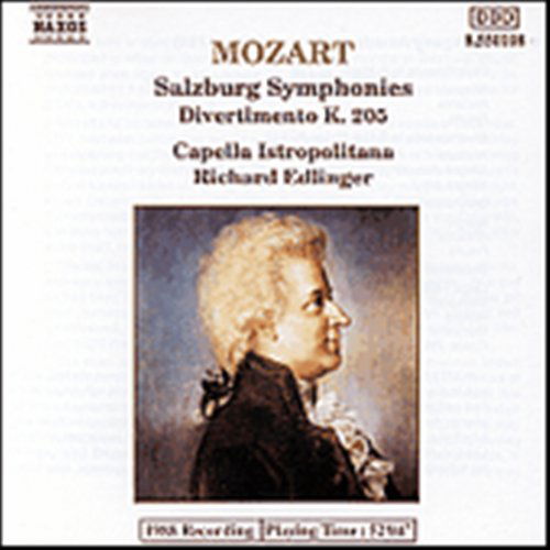 Cover for Edlinger,richard / Cib · MOZART:Divertim. K.136-138&amp;205 (CD) (1991)