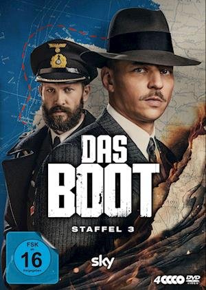 Cover for Dinda,franz / Wlaschiha,tom / Kiwitt,pierre/+ · Das Boot-staffel 3 (DVD) (2022)