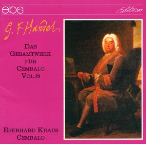 Cover for G.f. Handel · Werke Fuer Cembalo Vol.8 (CD) (1996)