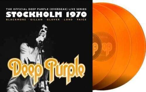 Cover for Deep Purple · Stockholm 1970 (Orange 3lp) (LP) [Limited edition] (2023)