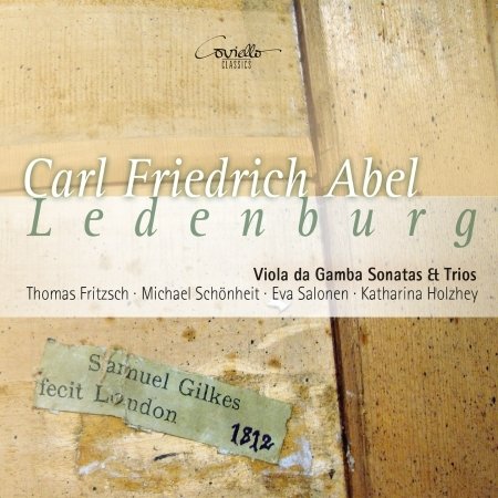 Cover for Abel / Fritzsch / Salonen · Sonatas &amp; Trios from Lendenburg Collection (CD) (2016)