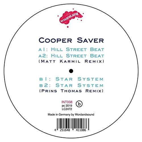 Cover for Cooper Saver · Hill Street Beat / Star System (LP) (2019)