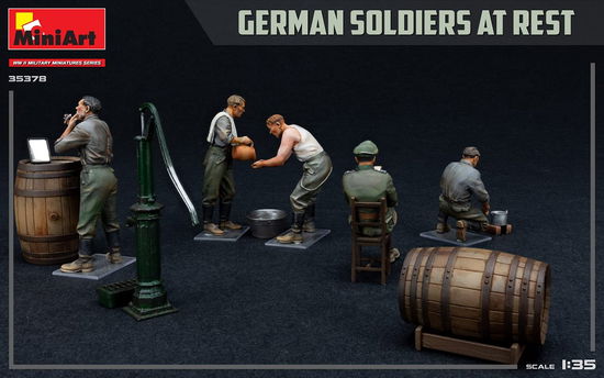 Cover for MiniArt · 1/35 German Soldiers At Rest. Special Edition (Legetøj)