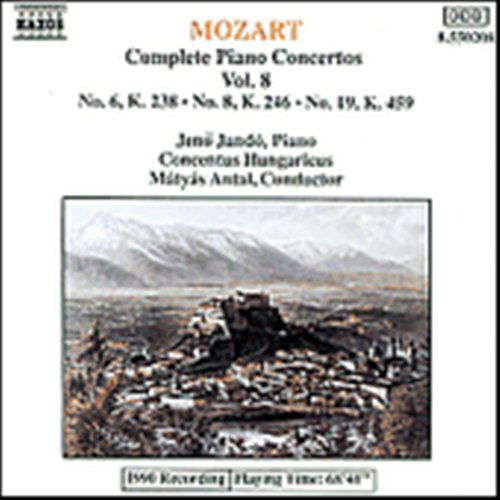 Cover for Mozart Wolfgang Amadeus · Concerti X Pf Vol. 8 (Integrale): C (CD) (1993)