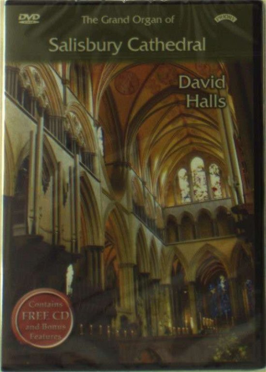 Cover for David Halls · The Grand Organ Of Salisbury Cathedral (DVD) (2018)