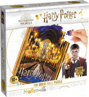 Cover for Winning Moves · Harry Potter Great Hall 500 Piece Puzzle (Taschenbuch) (2024)