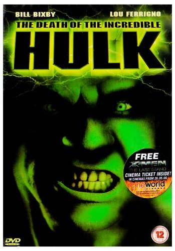 Cover for Death Of The Incredible Hulk [DVD IMPORT - UDEN DK TEKST] (DVD) (2024)
