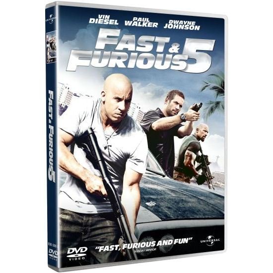 Cover for Fast &amp; Furious 5 (DVD)