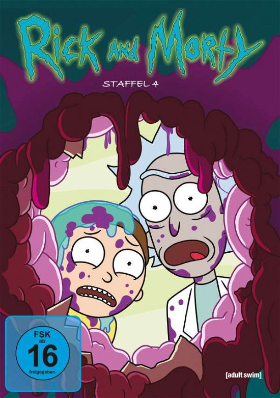 Cover for Keine Informationen · Rick &amp; Morty-staffel 4 (DVD) (2021)