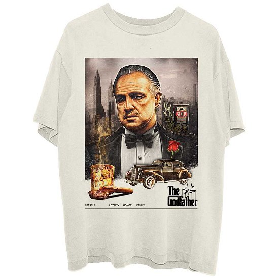 The Godfather Unisex T-Shirt: Loyalty Honour Family - Godfather - The - Merchandise -  - 5056561019086 - 